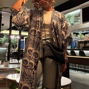 VINTAGE NAVY LEATHER ENVELOPE SHOULDER BAG